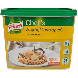 ΚΝΟΡ ΖΩΜΟΣ ΜΑΝΙΤΑΡΙ ΜΕ PORCHINI 6X500ΓΡ