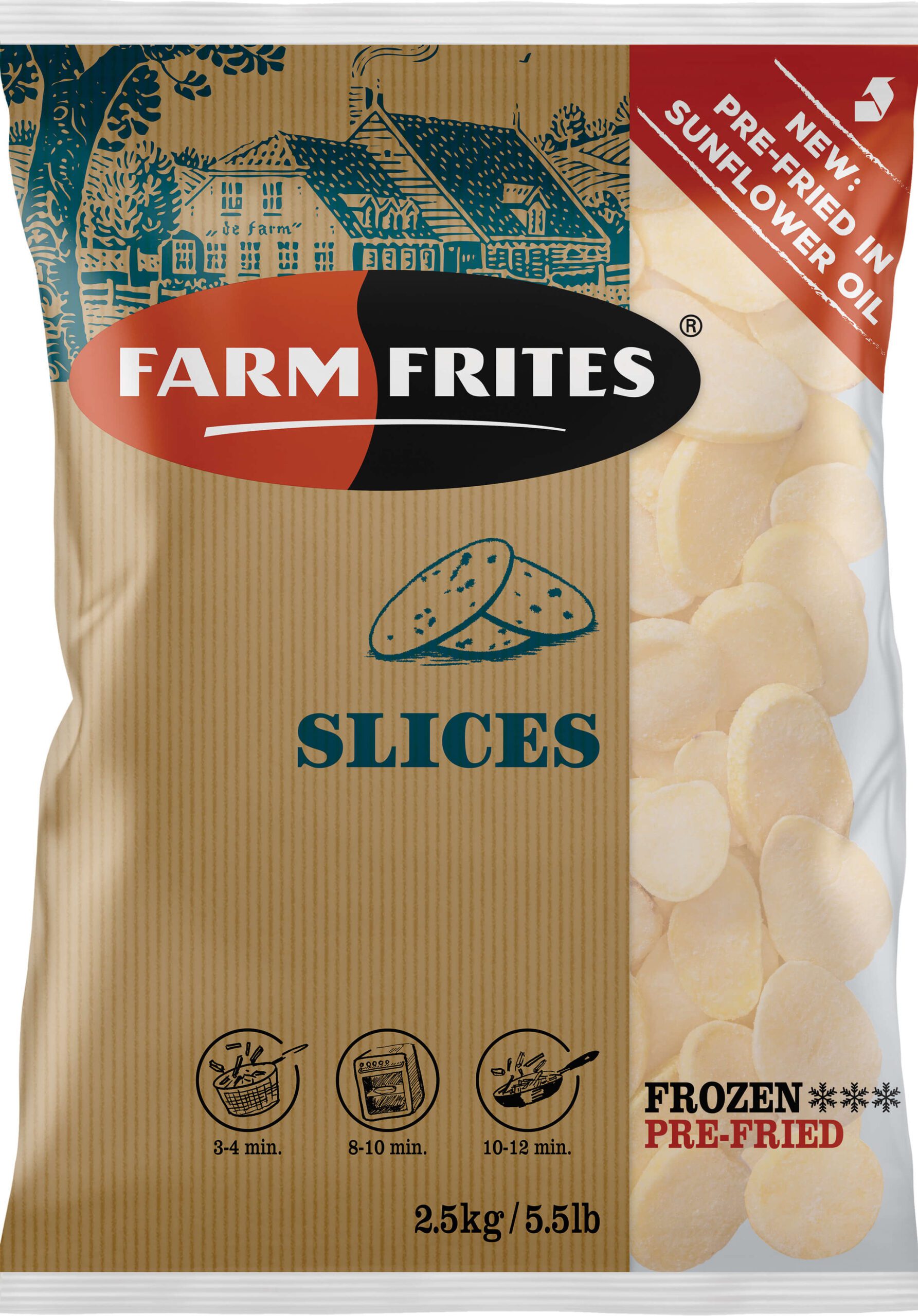 ΦΑΡΜ ΦΡΑΙΤΣ SLICES  12.5ΚΛ ΚΤΨ